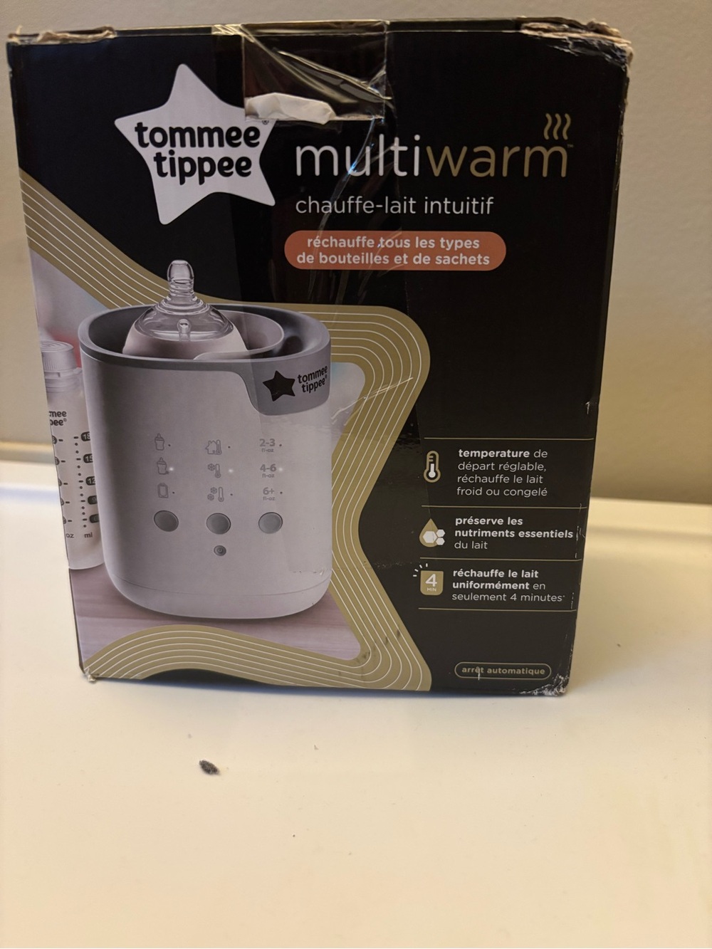 Tommee Tippee Multiwarm Bottle Warmer - White/Grey